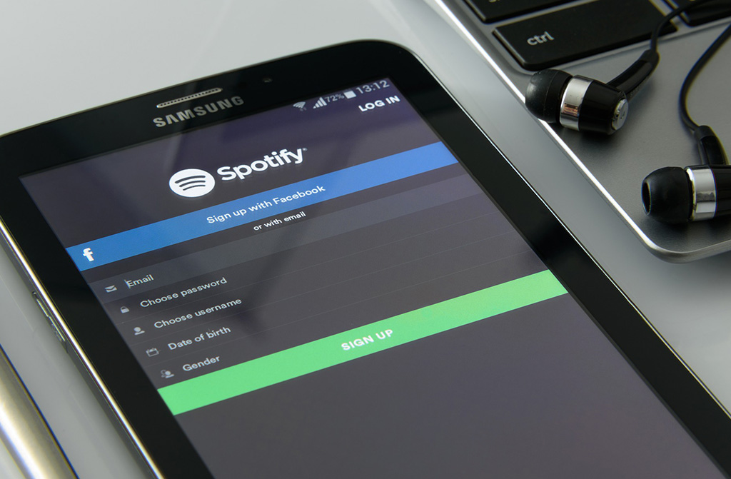 Spotify auf Samsung-Geräten