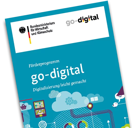 Flyer go-digital Förderprogramm
