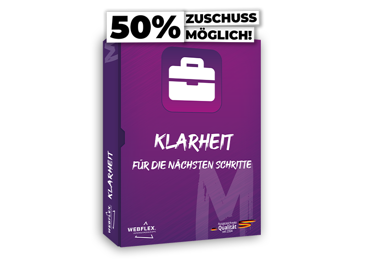 Darstellung des Produkt-Paketes 'Produkt Klarheit für die nächsten Schritte'